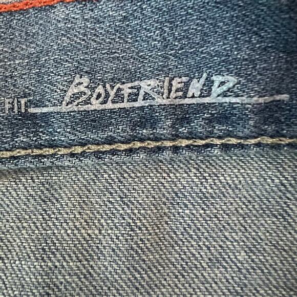 EDDIE BAUER Boyfriend Jean Shorts in Light Blue Women's Size 0 - Picture 8 of 13